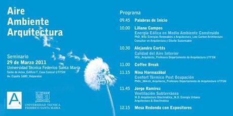 Seminario: “Aire, Ambiente, Arquitectura”