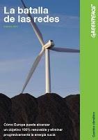 Greenpeace demuestra que Europa puede obtener toda su electricidad con fuentes renovables