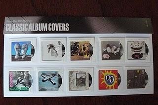 Classic Album Covers Stamp Set