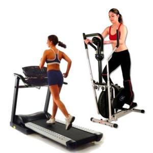 cinta eliptica Quemar calorías haciendo ejercicio