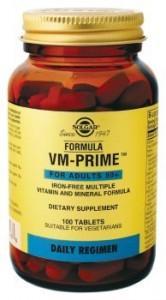 Solgar VM-Prime, una formula vitamínica para adultos mayores de 50 años