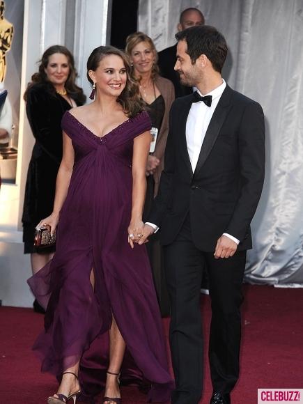 Natalie Portman on the Red Carpet of the 2011 Oscars