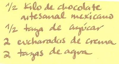 Helado de chocolate y chile ancho
