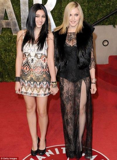 Madonna la lía en la pre fiesta de los Oscar