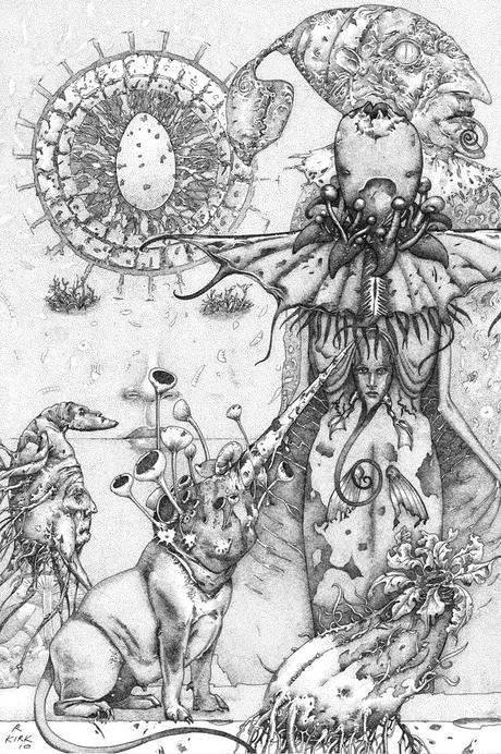 Richard A. Kirk – Dibujos a tinta Richard A. Kirk – Dibujos a tinta