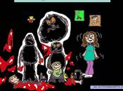 Ilustración Terrorífica basada Amigos Invisibles infancia...