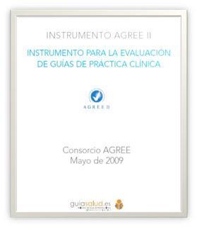 AGREE II disponible en español AGREE II disponible en español