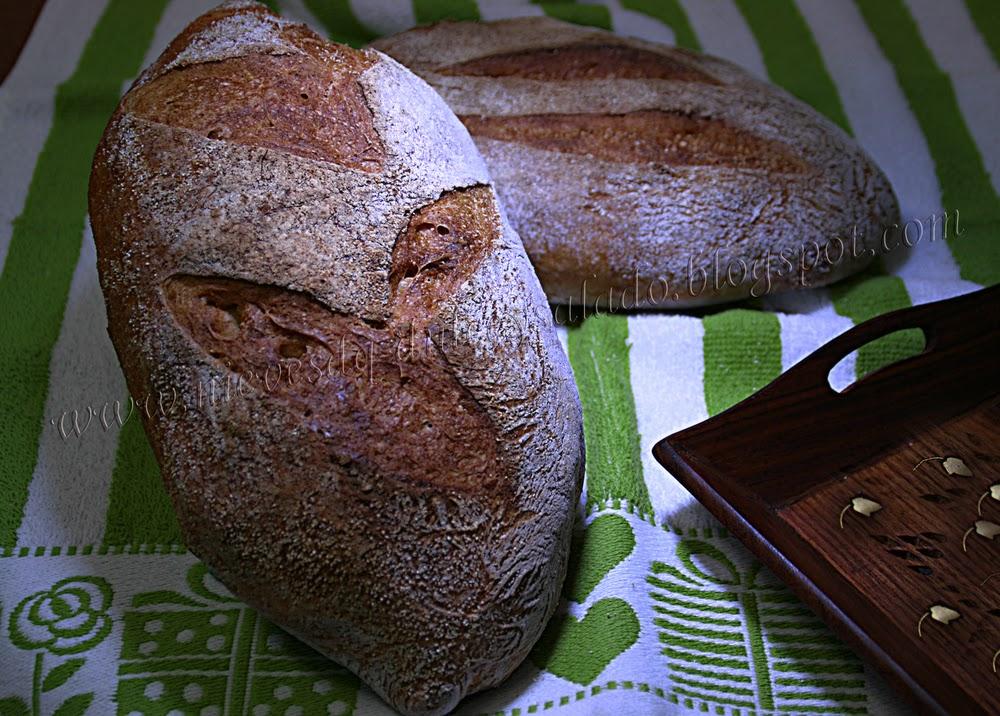 PAN DE ESPELTA CON MASA MADRE