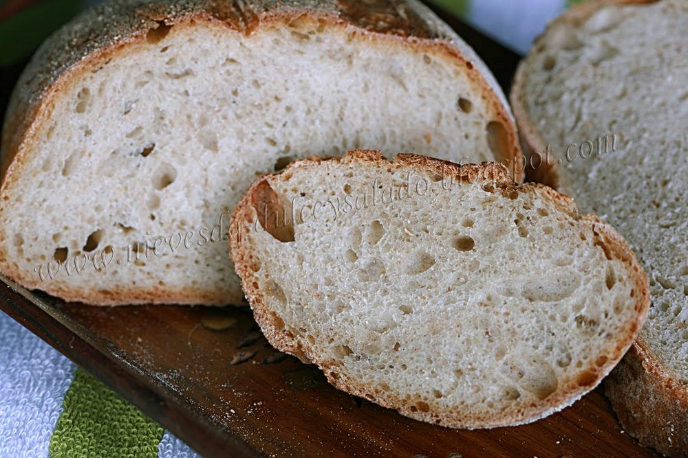 PAN DE ESPELTA CON MASA MADRE