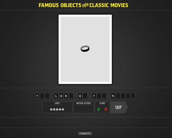 Famous Objects from Classic Movies