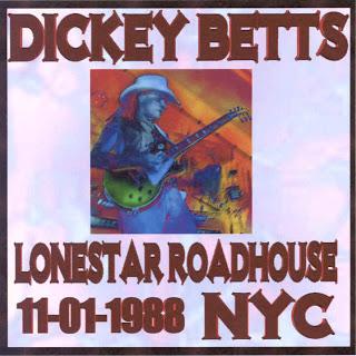 DICKEY BETTS BAND  -  LONE STAR ROADHOUSE  (1988)