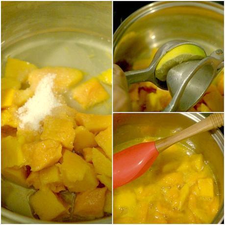 Pannacotta de guanábana con coulis de mango y yogurt, simplemente delicioso