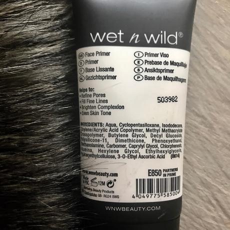 WET 'N WILD COVERALL PRIMER