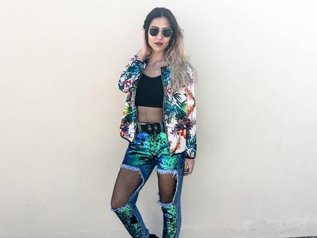 SEQUINED JEANS SEQUINED JEANS