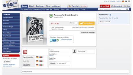 [Rumor] Nuevos rumores sitúan a Assassin’s Creed: Empire para finales de este mismo año