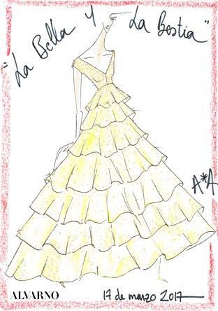 Alvarno reinventa el icónico traje de Bella