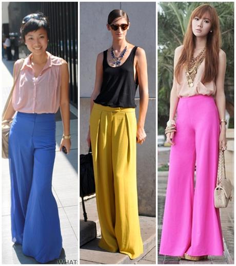 pantalon palazzo colores