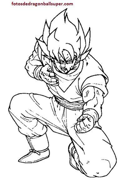 imagenes de caricaturas de dragon ball z lapiz