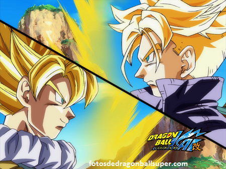 imagenes de goku y trunks ssj