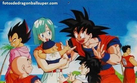 imagenes de goku y trunks ball