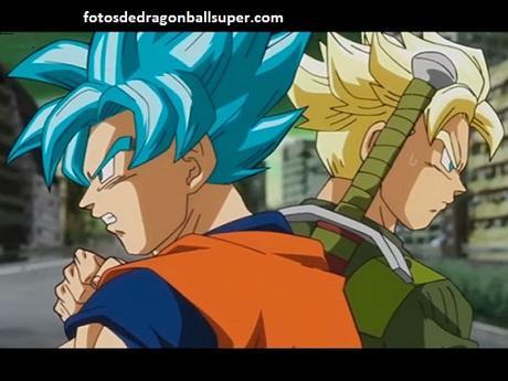 imagenes de goku y trunks super