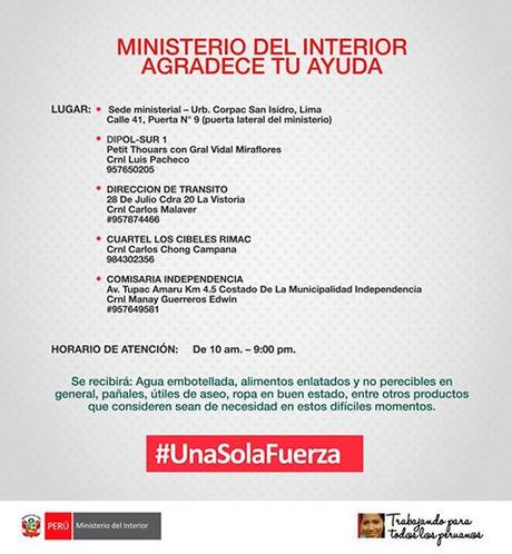 ¿Cómo y dónde ayudar a los afectados por los huaicos en el norte de Perú?