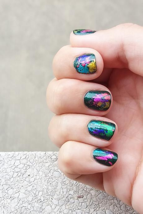 DIY: Technicolor nails
