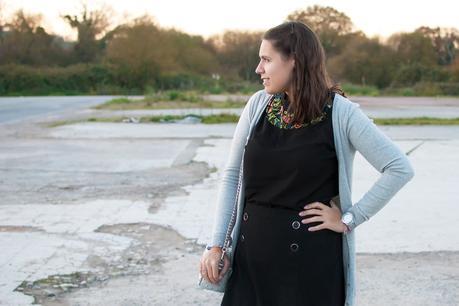 Black & flowers for the night Black & flowers for the night