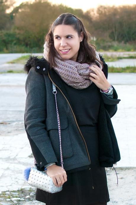 Black & flowers for the night Black & flowers for the night