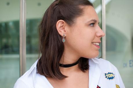 Patches & choker Patches & choker