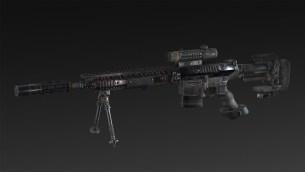 McMillan TAC-338 + silencer + bipod