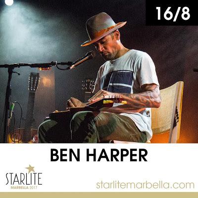 Starlite Marbella 2017 anuncia a Ben Harper y Pretenders