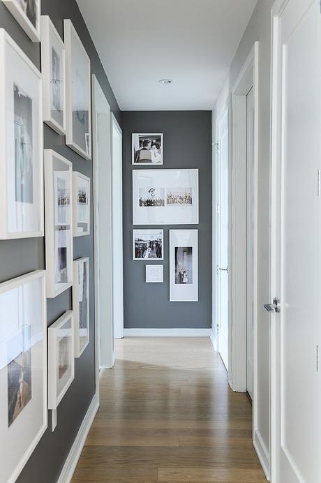 estilo nórdico estilo canadiense espacio diáfano decoración simétrica ordenada decoración pisos pequeños decoración en gris y blanco blog decoracion interiores Apartamento contemporáneo en Vancouver 