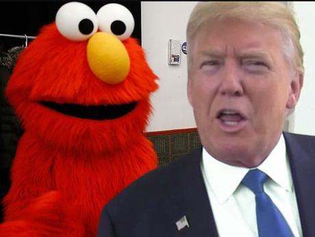 Por recortes de Trump despiden a Elmo de Plaza Sésamo