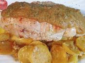 Pechuga pavo relleno pistachos, queso cabra manzana