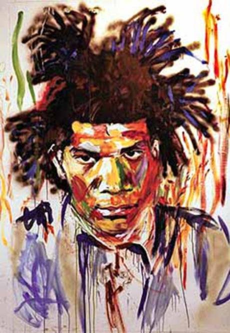Jean Michael Basquiat portrait by Patricia Iranzo