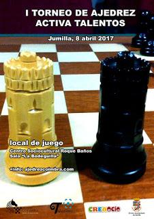 I Torneo de Ajedrez Activa Talentos Jumilla 2017