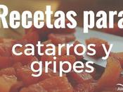 Recetas para combatir catarros gripes