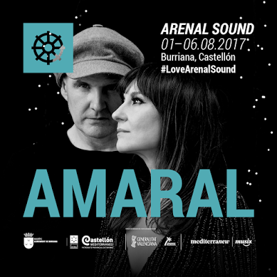 Amaral se apuntan al Arenal Sound 2017, que está a punto de agotar entradas