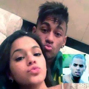 ¿Chris Brown le disputa la novia a Neymar? (VIDEO)