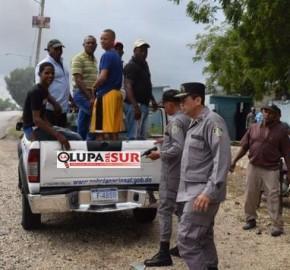 Apresan en protesta agricultores de La Hoya de Barahona