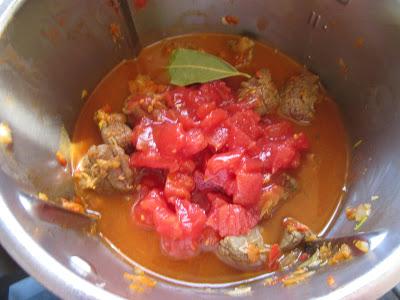 Ternera guisada al pimentón