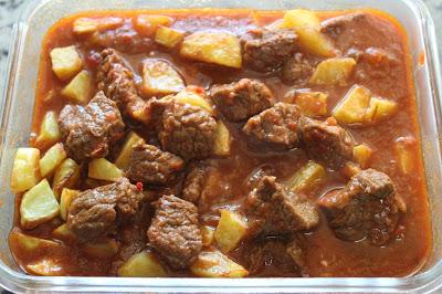 Ternera guisada al pimentón