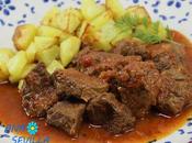 Ternera guisada pimentón