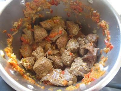 Ternera guisada al pimentón