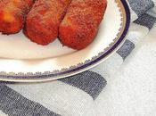 Croquetas setas pollo rustido