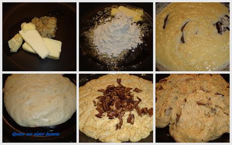 Croquetas de setas y pollo rustido