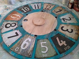 Reloj DIY con bobina