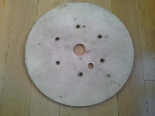 Reloj DIY con bobina