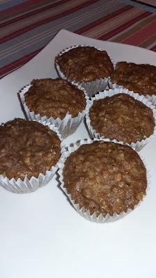Muffins integrales de pistachos